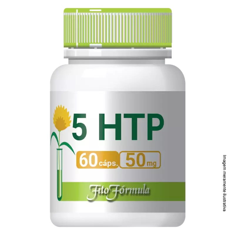 5 HTP 50mg - 60 Cápsulas