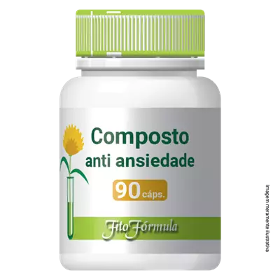 Composto Anti Ansiedade - 90 Cápsulas