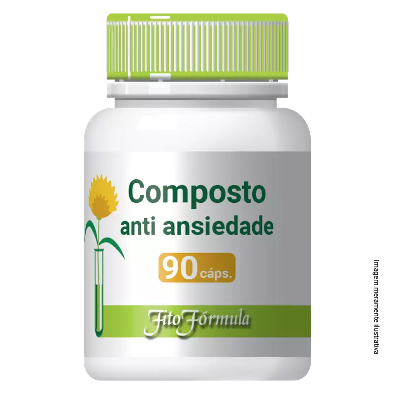 Composto Anti Ansiedade - 90 Cápsulas