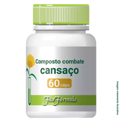 Composto Combate Cansaço - 60 Cápsulas