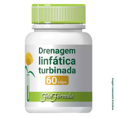 Drenagem Linfática Turbinada - 60 Cápsulas