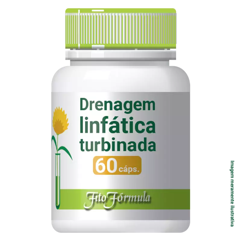 Drenagem Linfática Turbinada - 60 Cápsulas