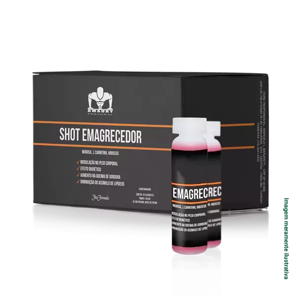 Shot Emagrecedor - 25 flaconetes