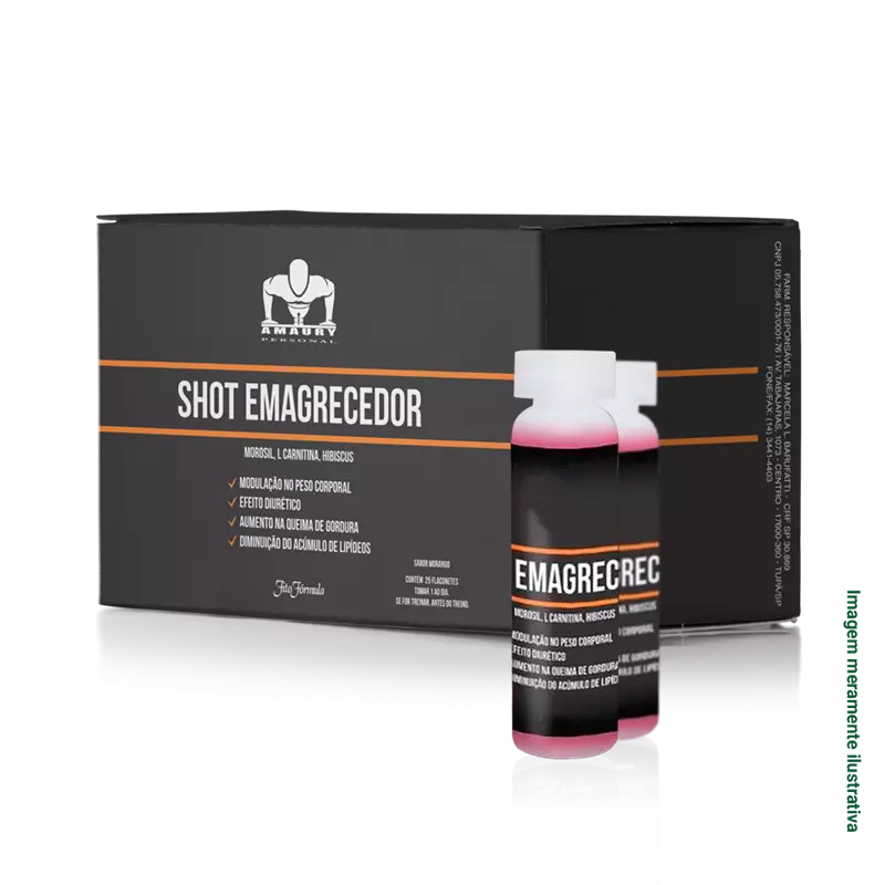 Shot Emagrecedor - 25 flaconetes