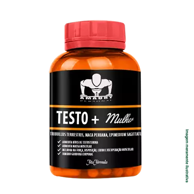 Testo+ Mulher - 90 Cápsulas