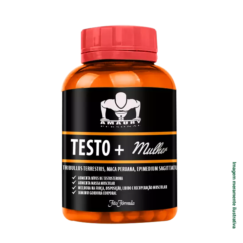 Testo+ Mulher - 90 Cápsulas
